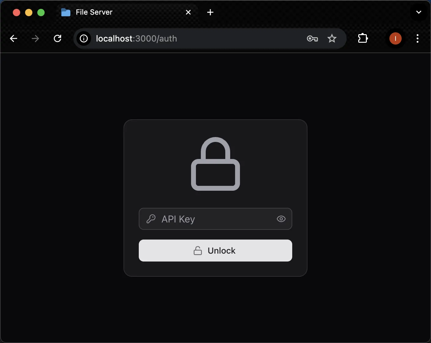 Auth Page